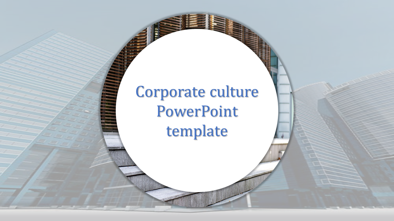 corporate culture powerpoint template